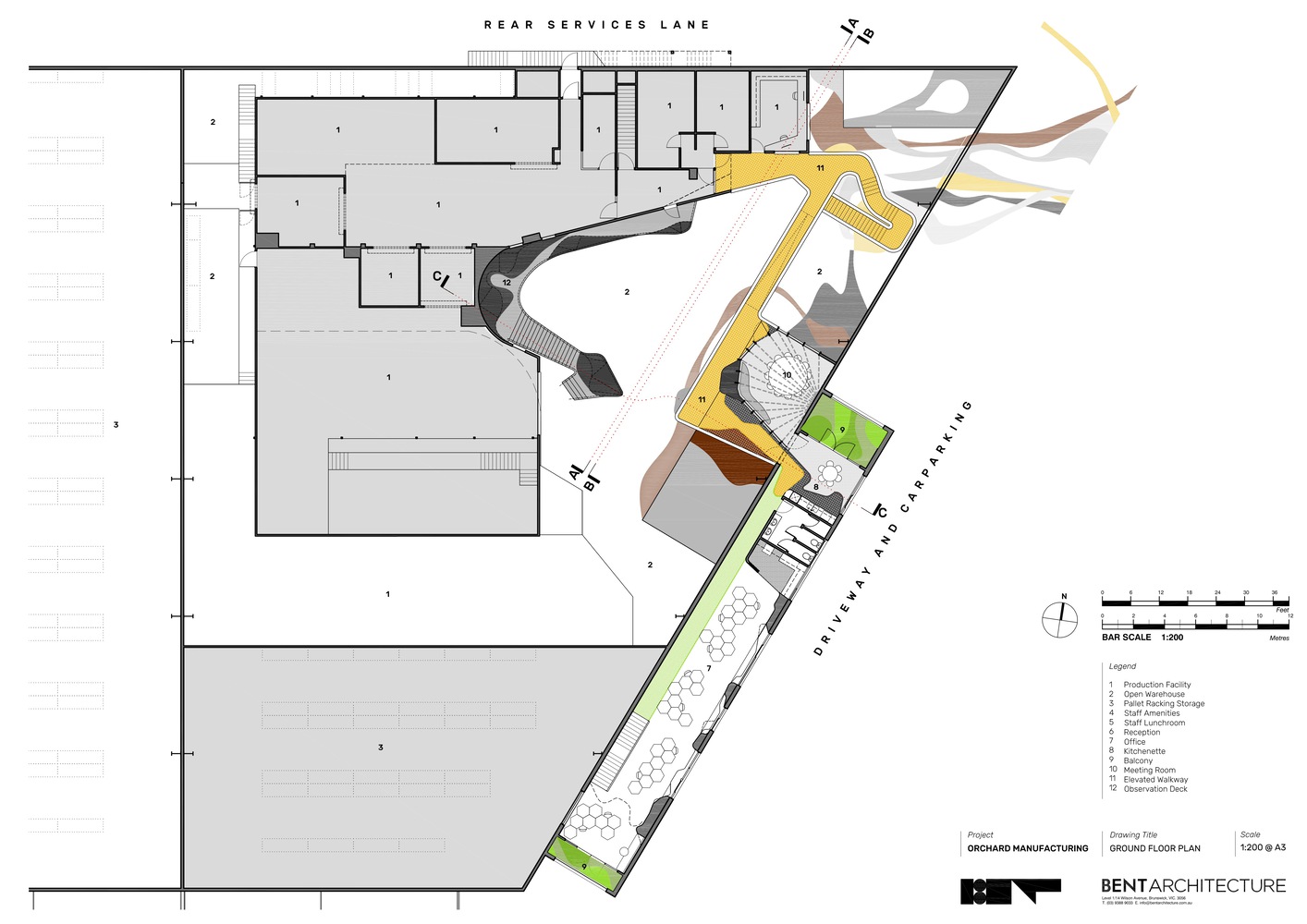 果园制造有限公司办公室丨澳大利亚丨Bent Architecture-18