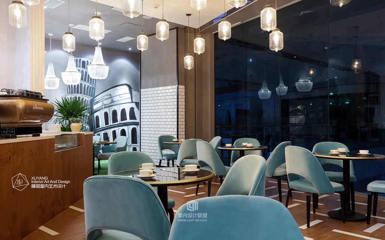 楈阳设计--拿破仑全日制西餐厅-19