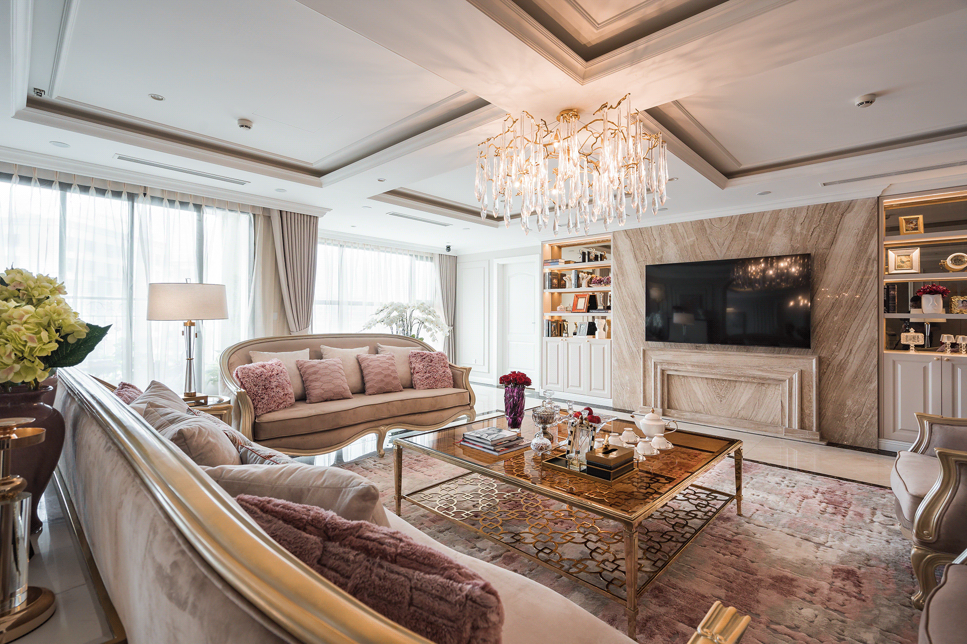 SUNSHINE GARDEN APARTMENT 室内照片丨越南河内丨Abluebird Photography-10