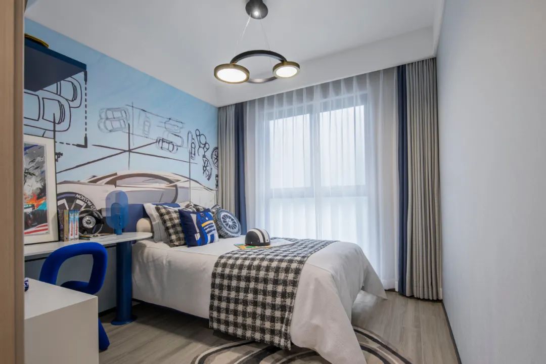 都市新贵与童真童趣 | 锦艺马鞍山林语春风样板房设计-58