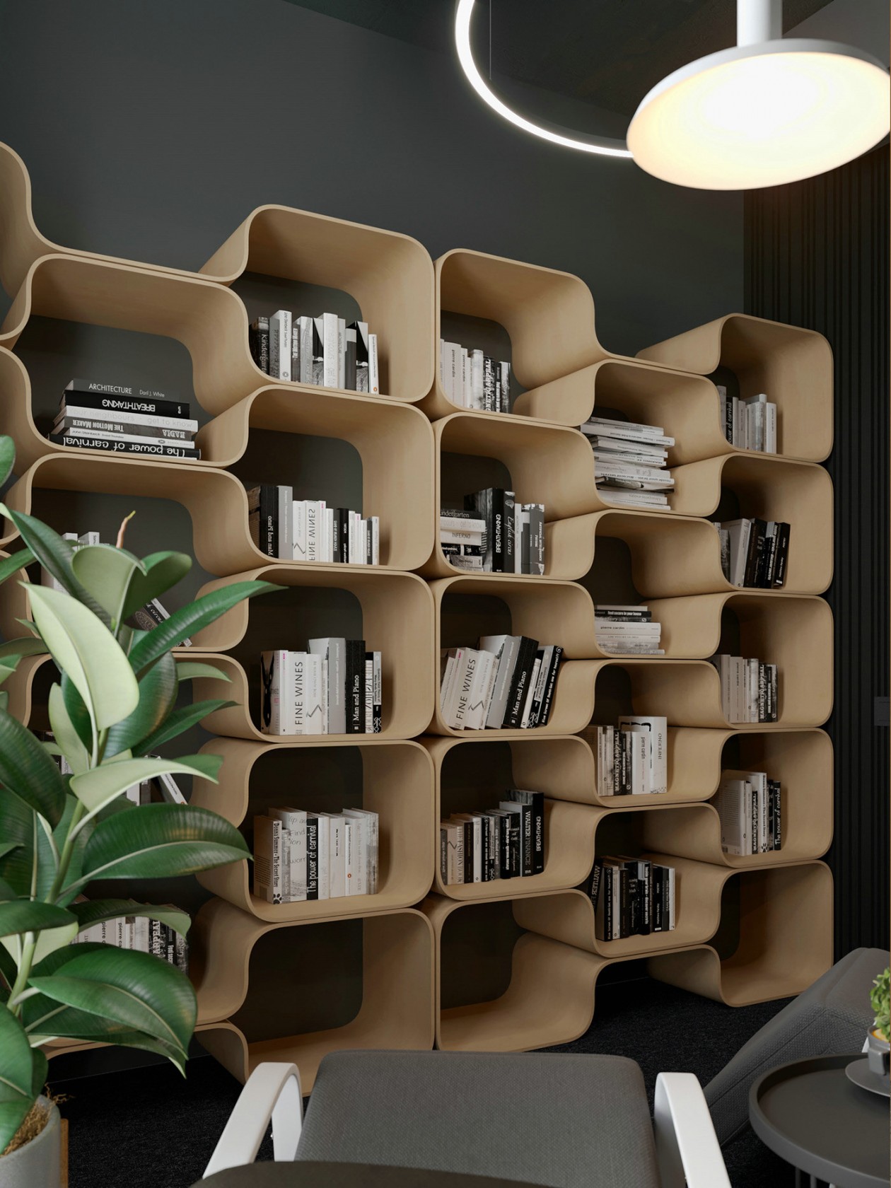 735㎡简约风办公空间设计-8