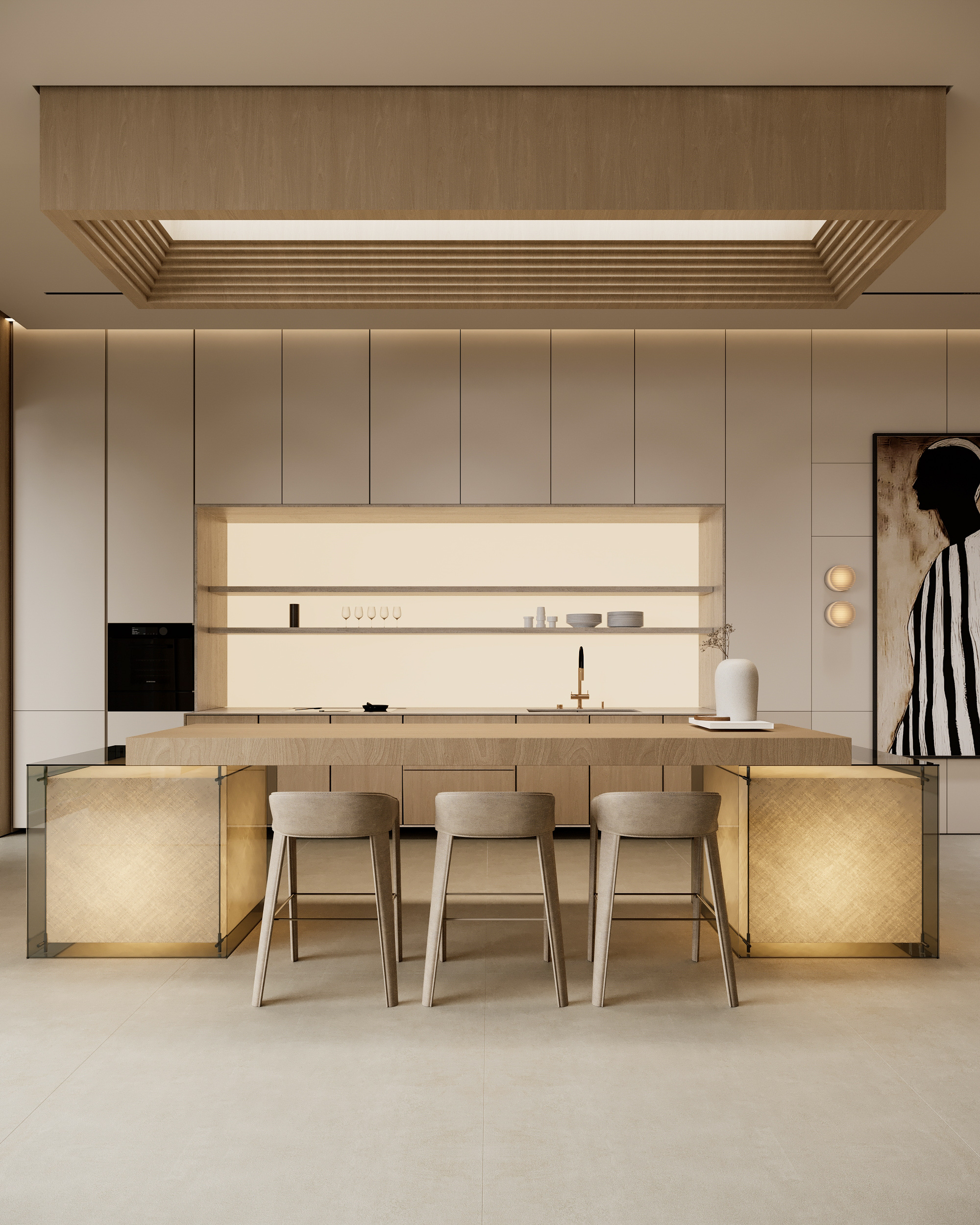 简约生活风室内设计丨阿联酋阿布扎比-10