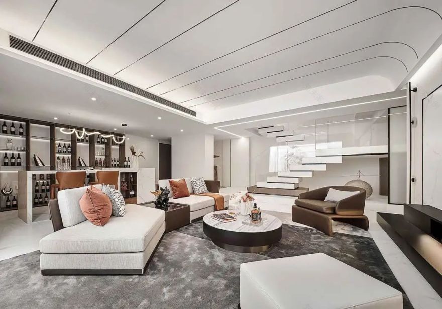 崇明大爱城双拼合院别墅丨中国上海丨上海大铄装饰设计工程有限公司-38