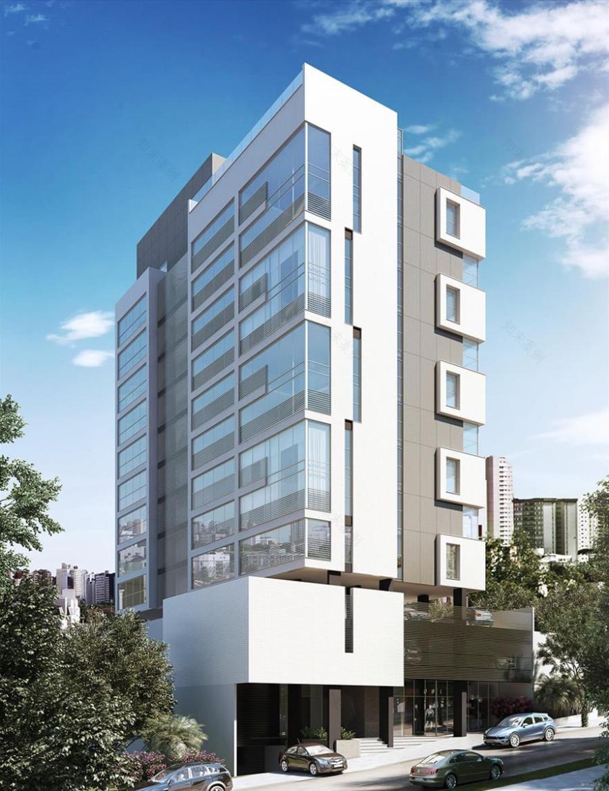 巴西 Soul Flats | 简约现代的绿色住宅建筑-1