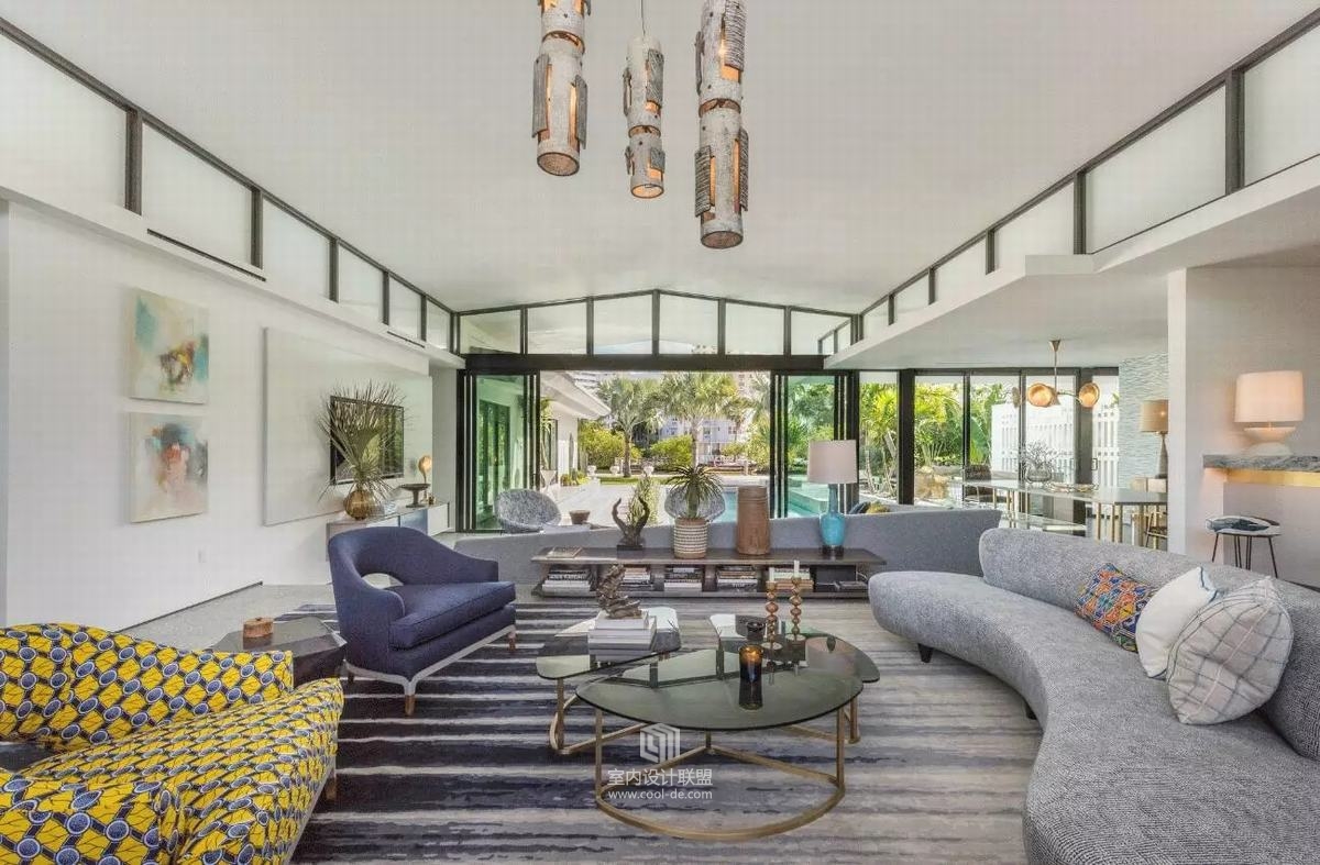 Jean-Louis Deniot设计--迈阿密单栋别墅-6