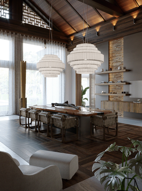 亚洲风格民族酒店概念设计丨Enze Architects-7