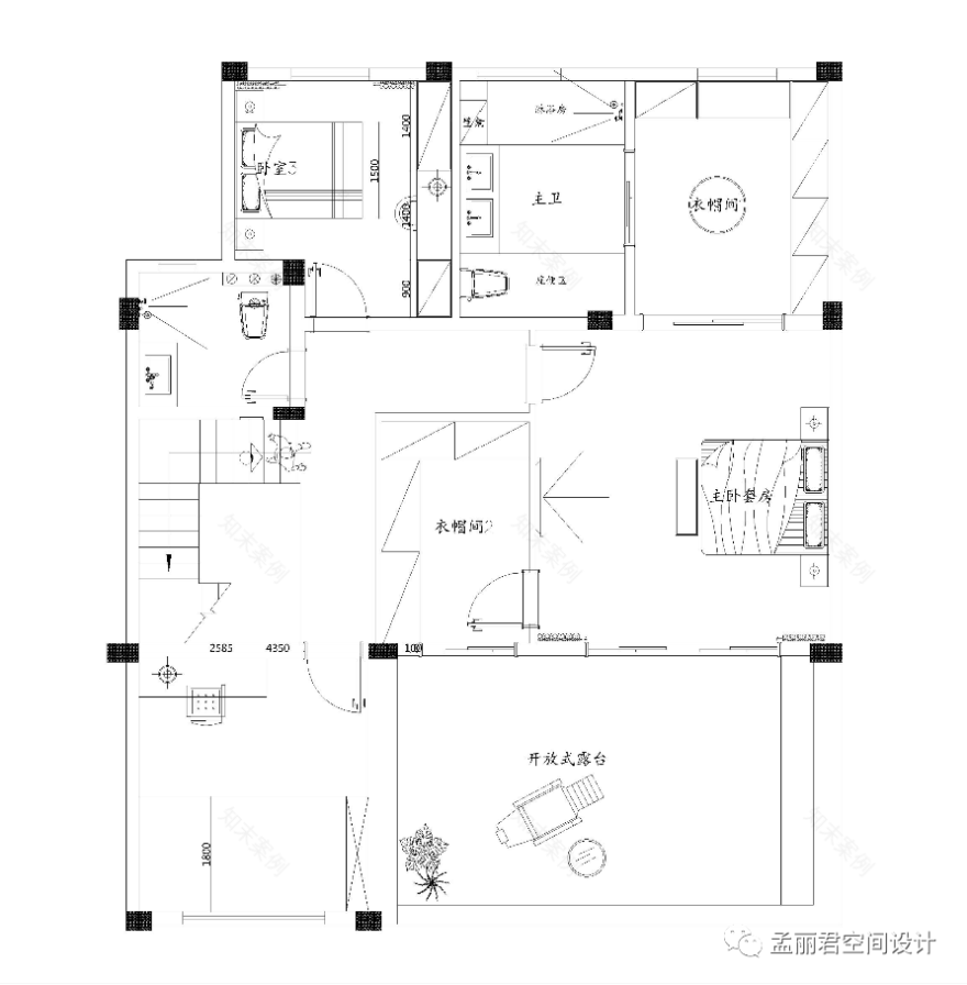 简影 | 极简风格的绿城玫瑰园二期别墅设计-17