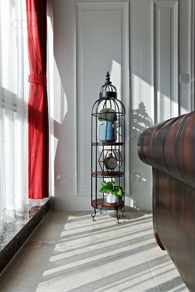 美式风情的绿城御园家装实景-11