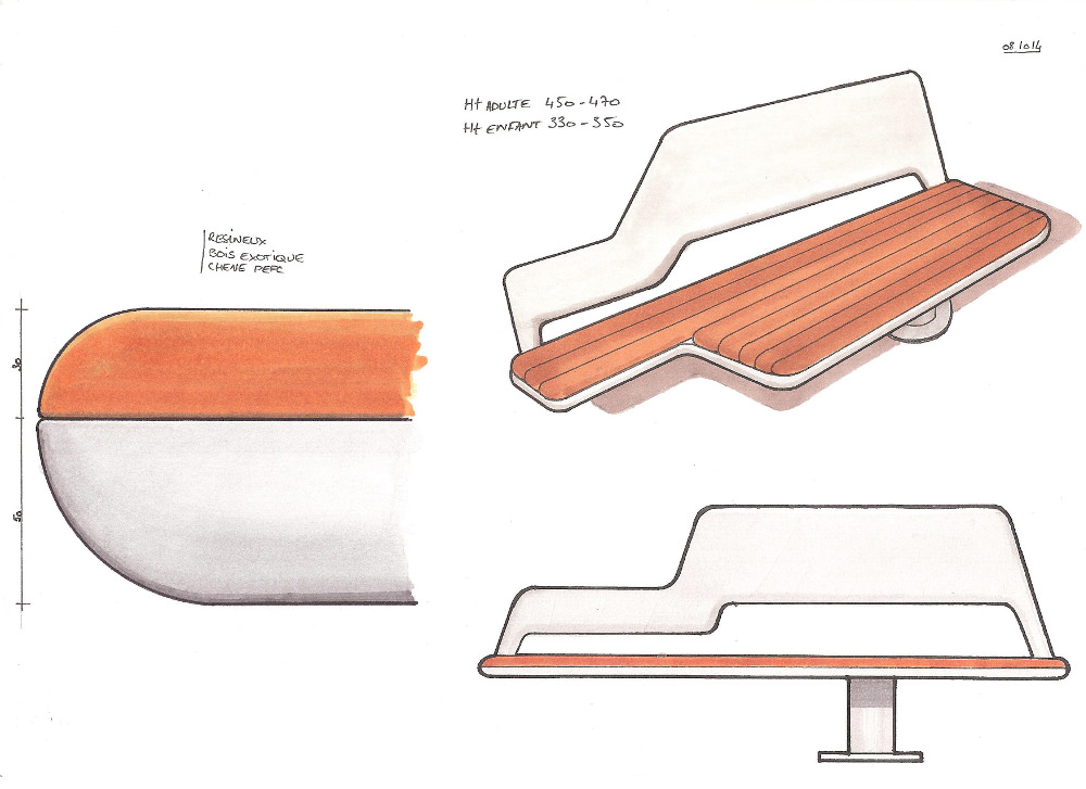 Banc Partage设计与工业钣金项目丨法国丨法国设计师（未明确姓名）,学生Florent Degourc-25