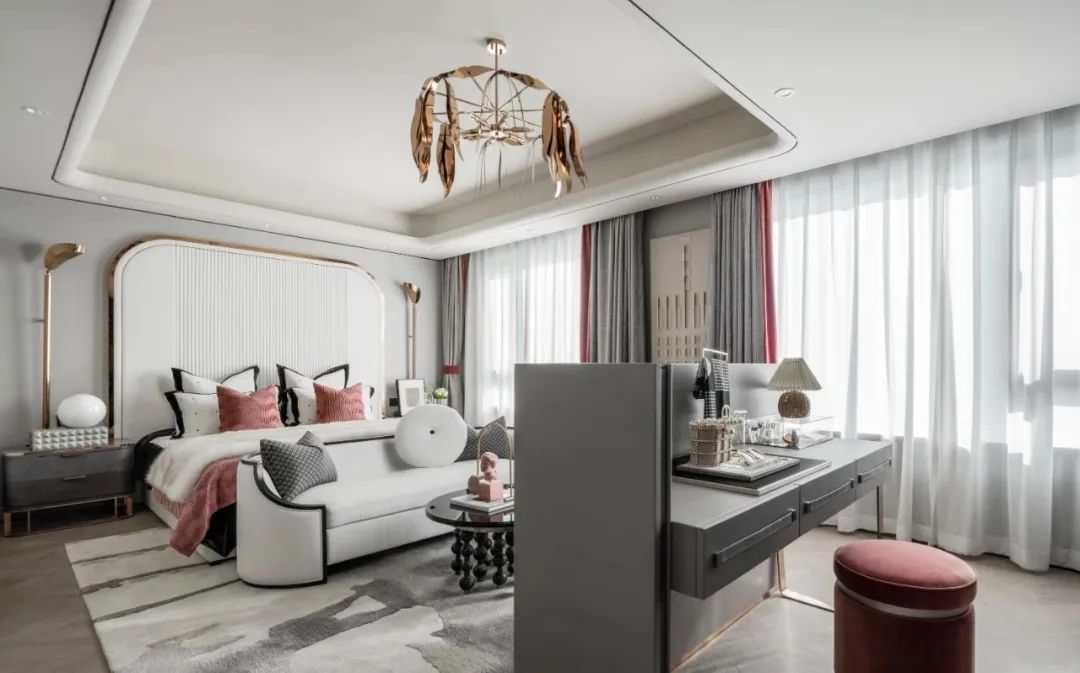 济南新城·玺樾叠拼样板间丨中国德州丨上海飞视设计,邸设空间设计(上海)有限公司,新时光照明设计-65