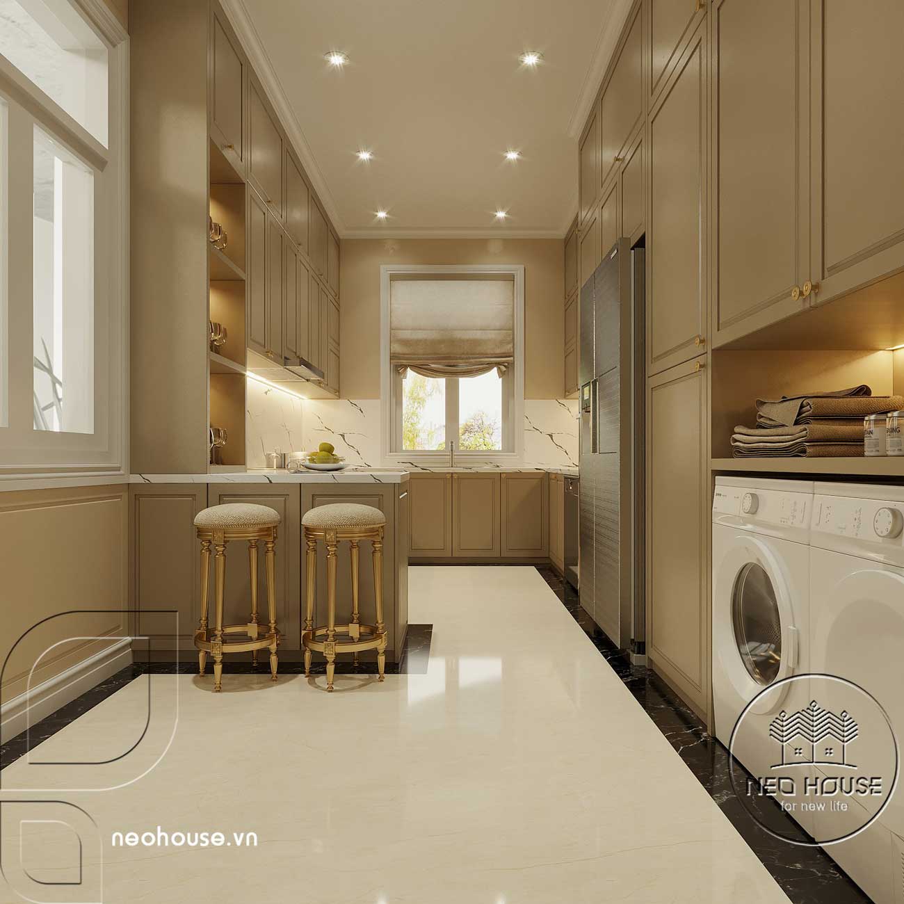 现代法式三层楼办公空间设计案例-25