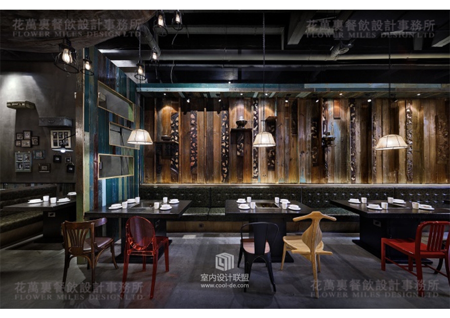 深圳花万里餐饮策划设计|复古工业风——不一样的怀旧文艺范儿-30