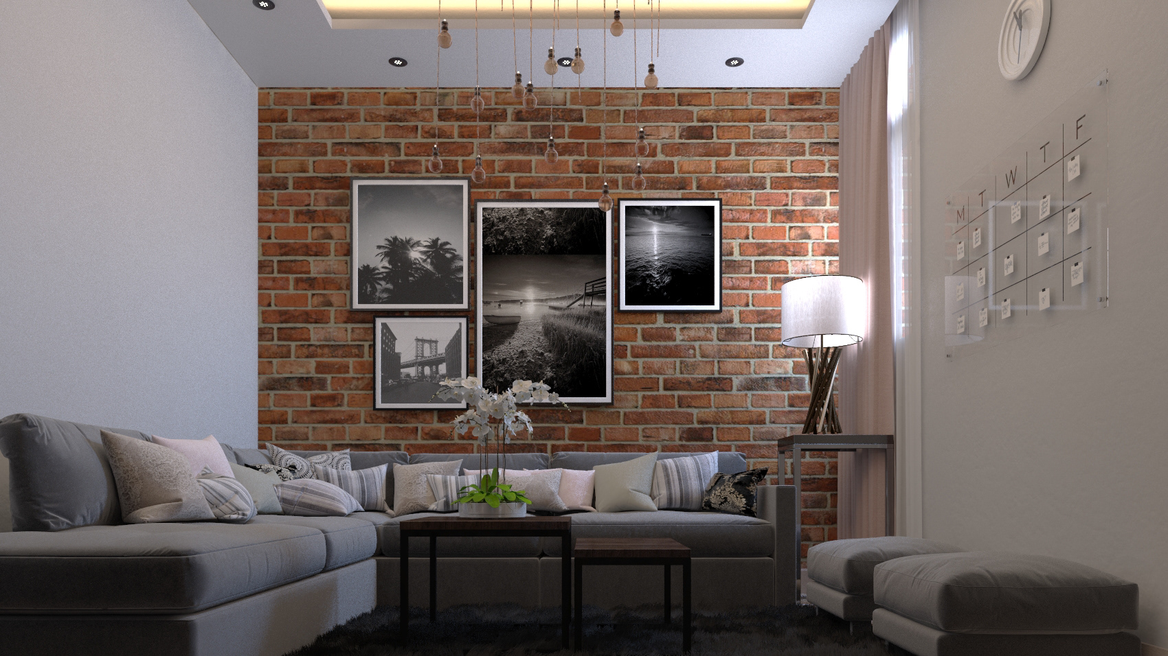 工业风公寓设计丨埃及开罗丨AL SHAYMAA MOHAMED-2