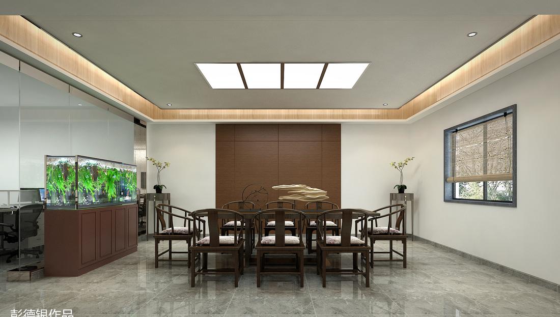 
新中式办公室（曼特尔纺织） -0