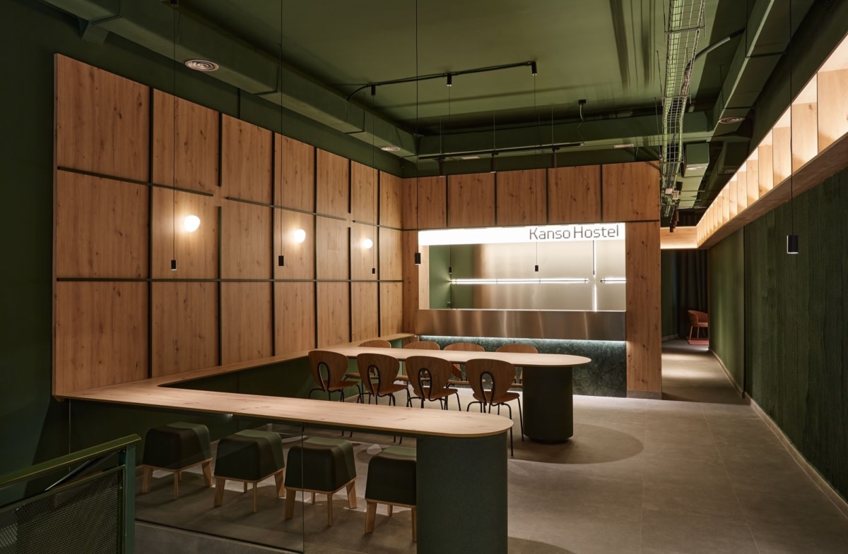 马德里 KansoHostel丨西班牙马德里丨Stone Designs-5