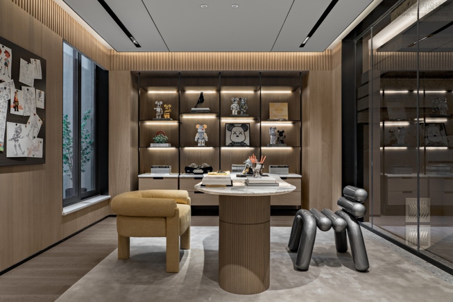 襄阳华侨城生态社区合院样板间-48