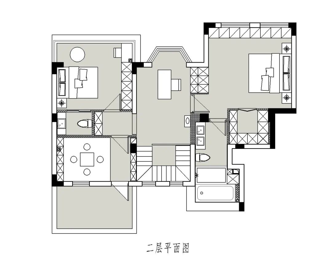 悦湖山院现代家居设计丨洪尧-13
