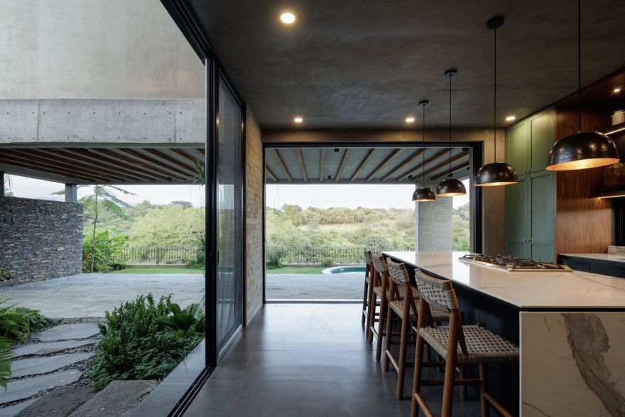 火山之家的生态融合设计丨墨西哥-19