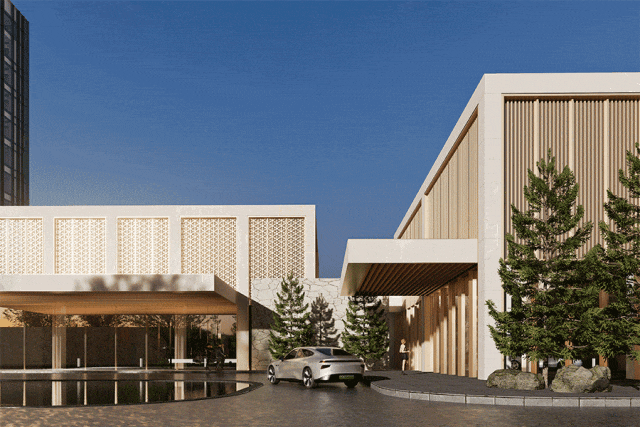 中国绿发新疆库尔勒万丽万怡酒店丨中国新疆丨Aedas-40