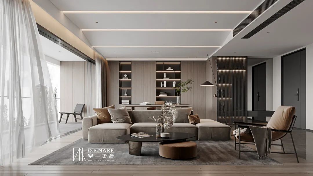 质感灰与自然相融的现代轻奢之家丨中国重庆丨唐士力,程沁,钟文-25