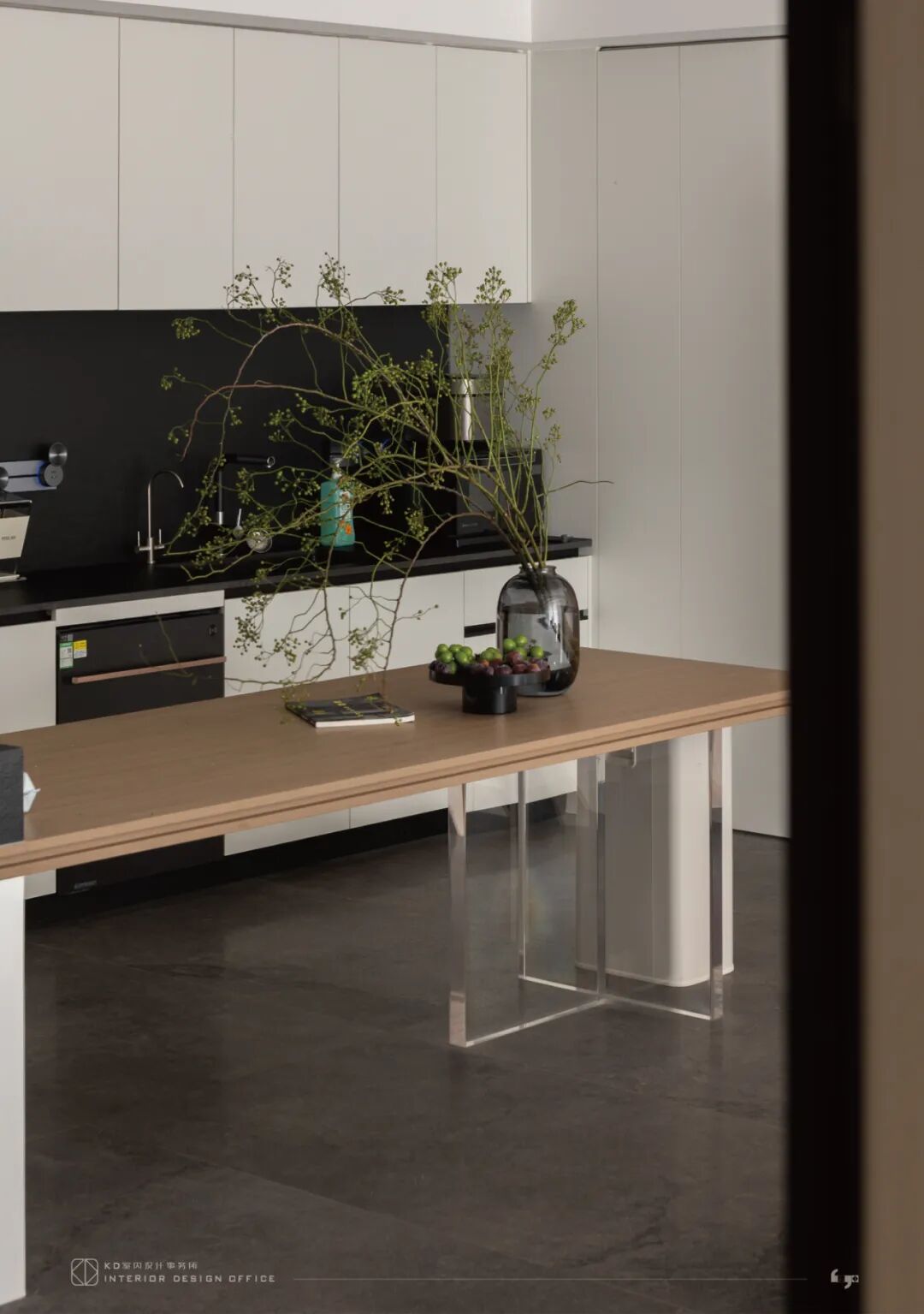 隐于形的交叠  碧桂园天玺450㎡合院别墅丨中国重庆丨KD室内设计事务所-49