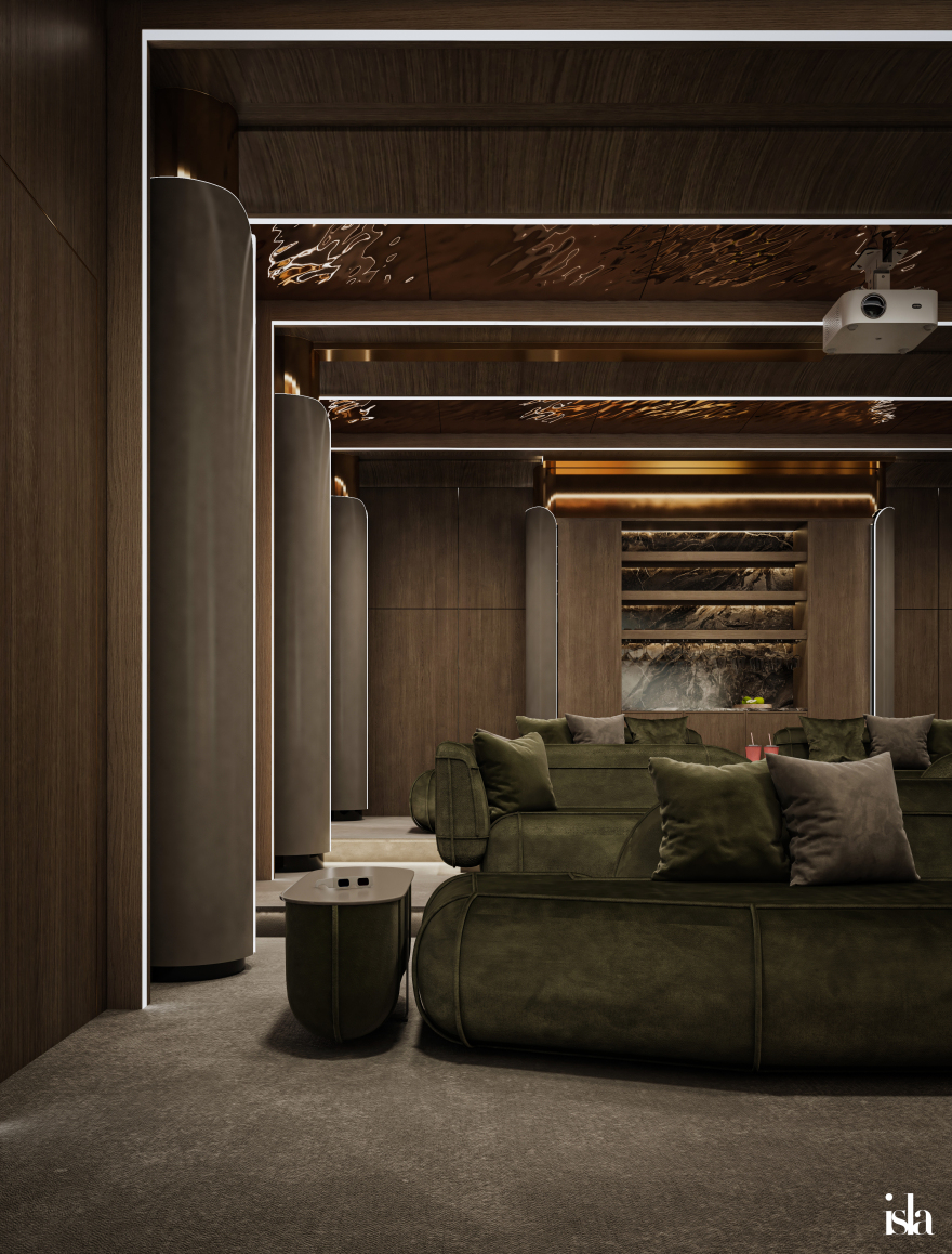 沙特阿拉伯家庭影院(注:KSA是沙特阿拉伯王国的英文缩写) 丨ISLA Architects(推测)-16