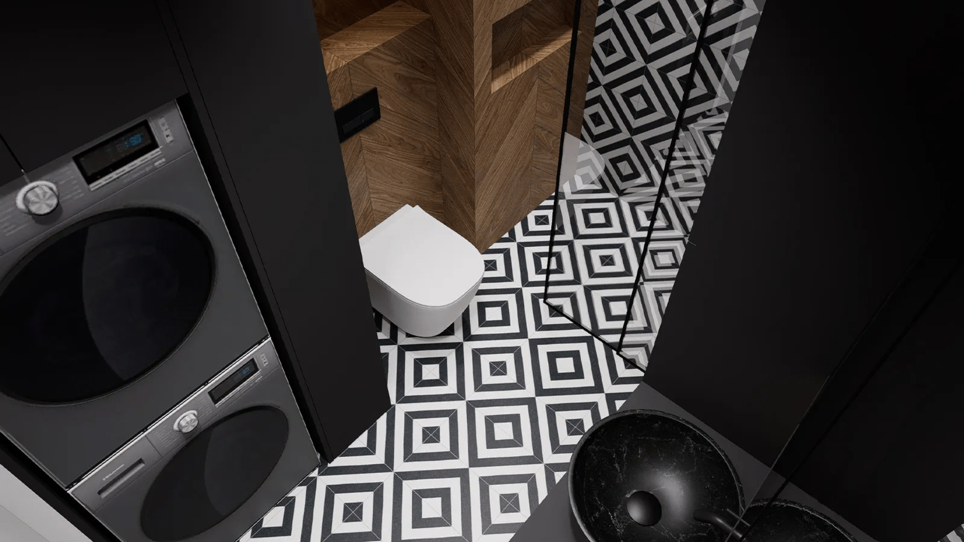 Man Cave – A Modern 100 m² Apartment by M1st Design-28