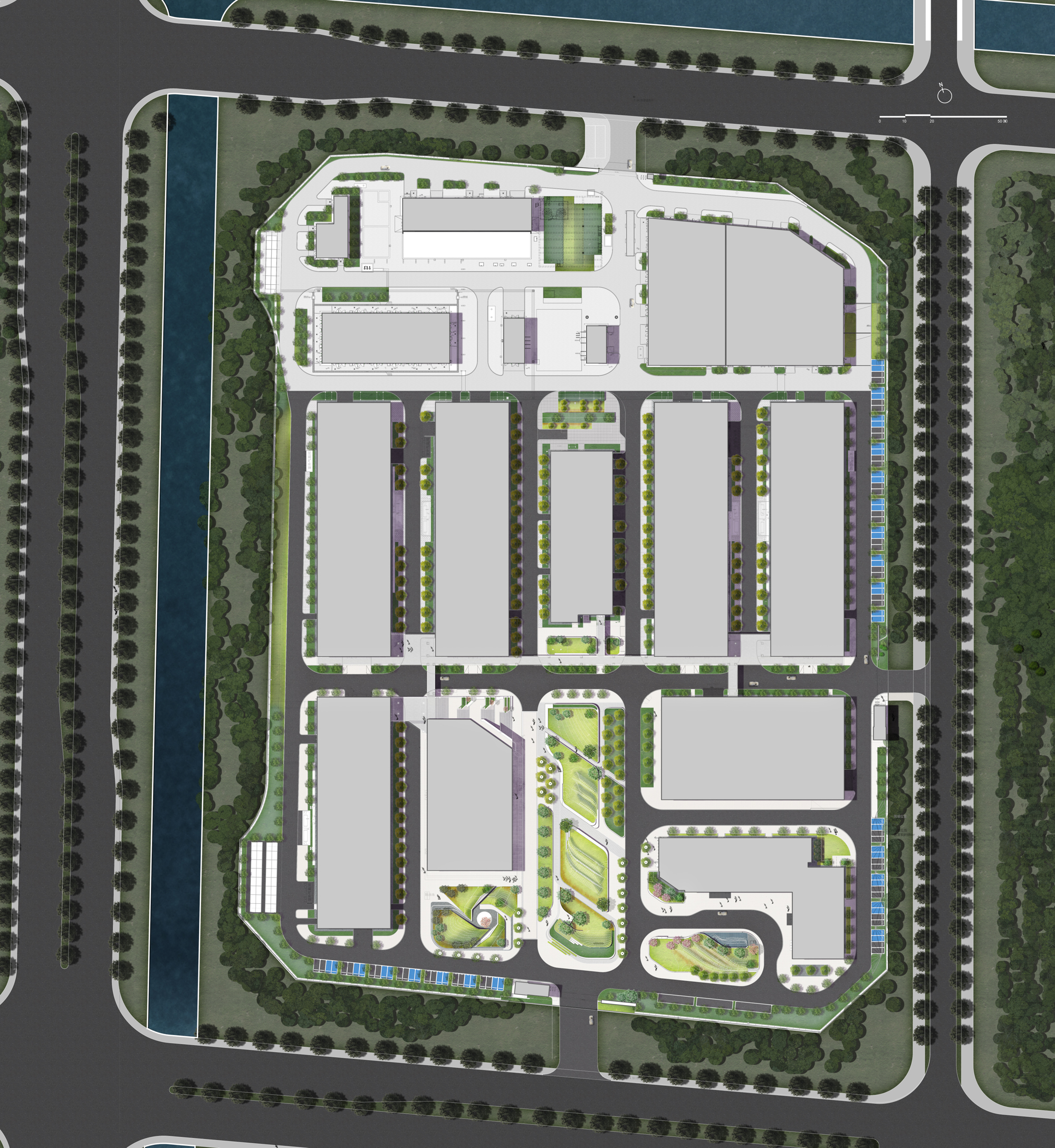 常州合全药业研发园区景观设计丨中国常州丨易栖建筑,E7 ARCHITECTS-100