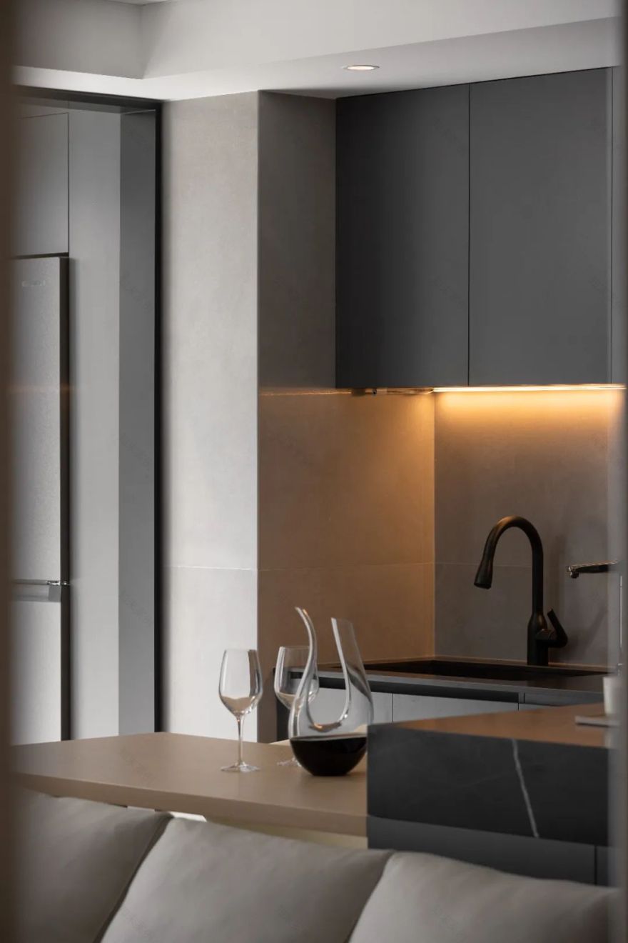 实景 | 75㎡现代简约毕业照,视觉效果两倍大!-25