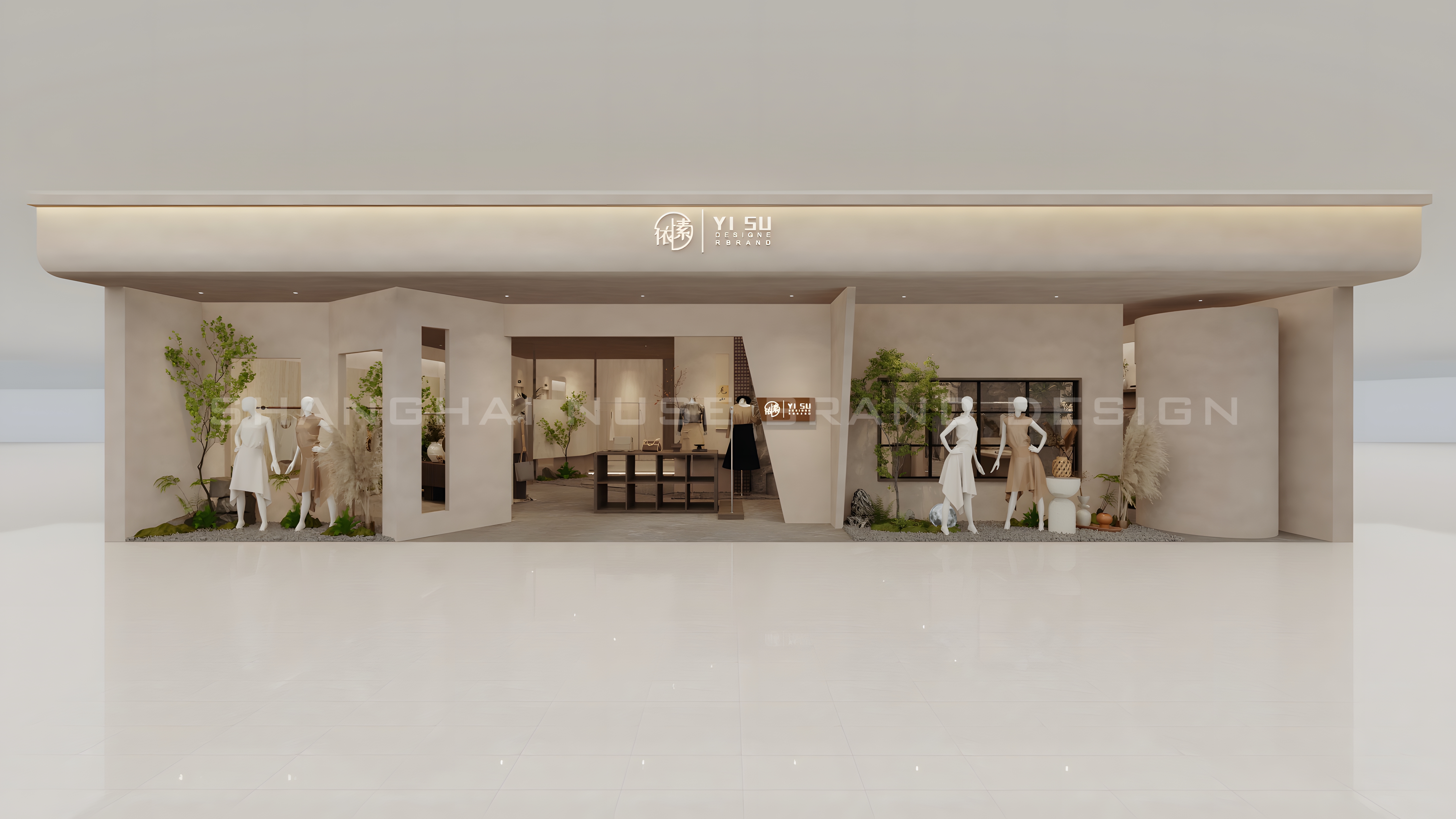 新中式侘寂风服装店丨木村空间设计有限公司-0