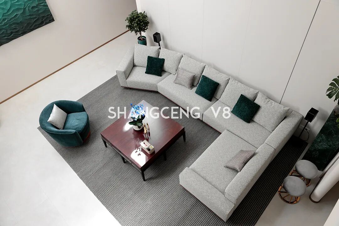 尚层V8实景|480㎡现代别墅，打破传统居住边界，聚焦空间，关联自然-16