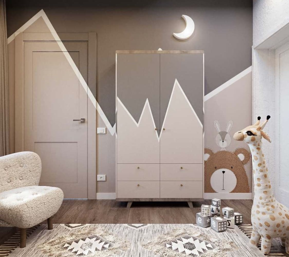 双人男孩卧室室内设计-46