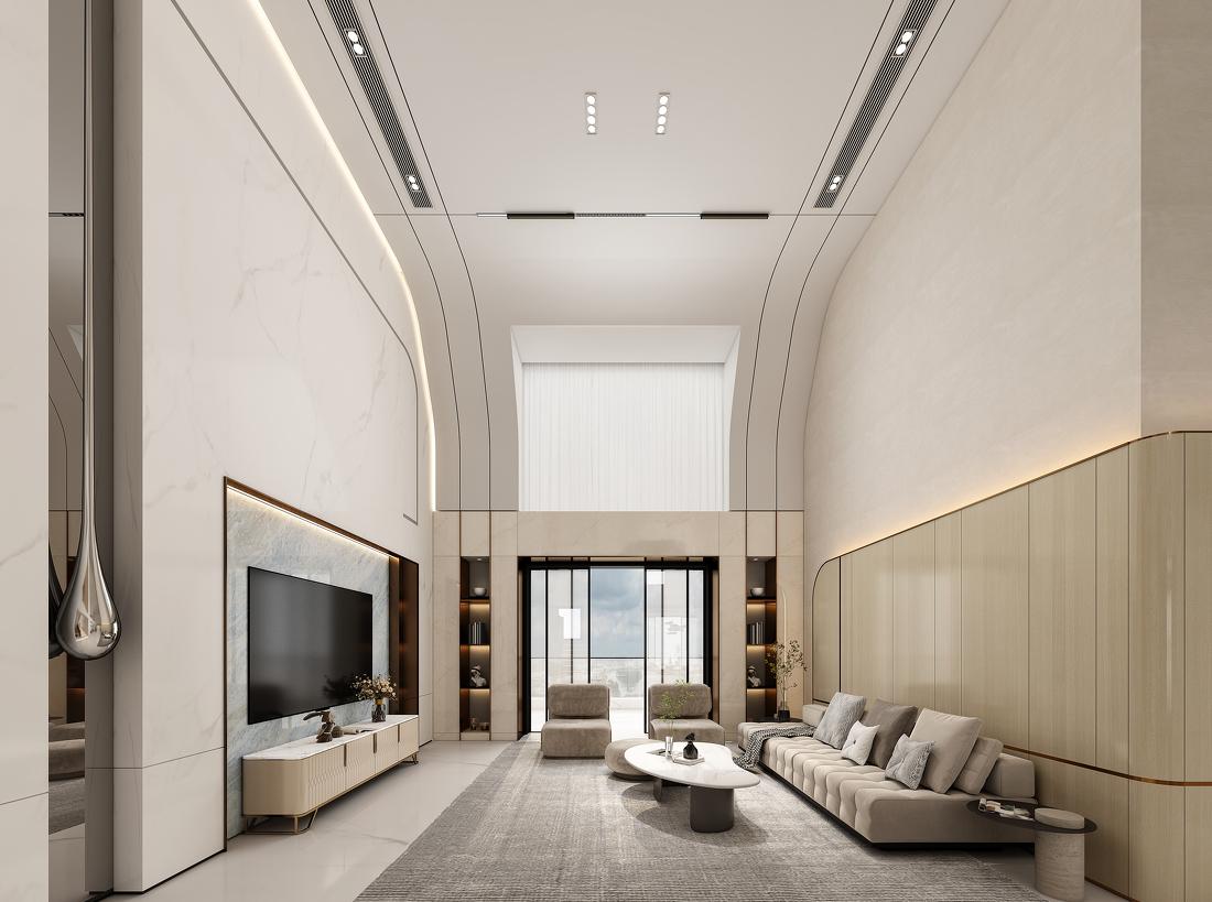 360m²极简复式-0