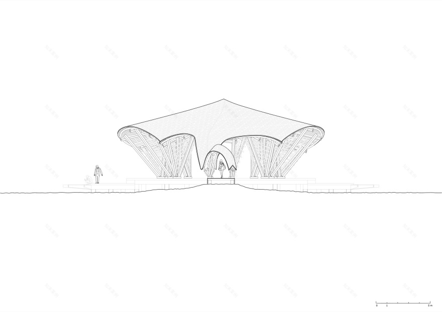 水上竹餐厅丨马尔代夫丨Atelier Nomadic-40