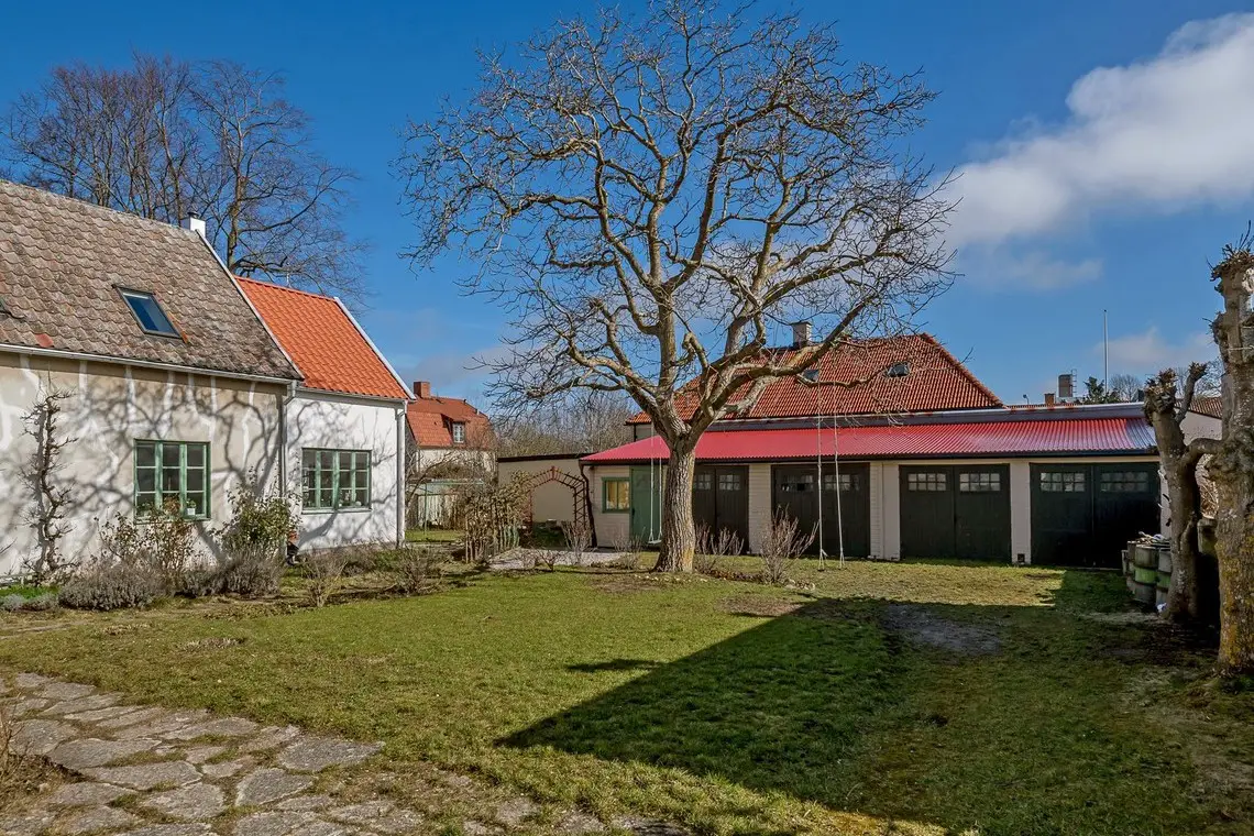 复古色彩的瑞典老屋厨房-26