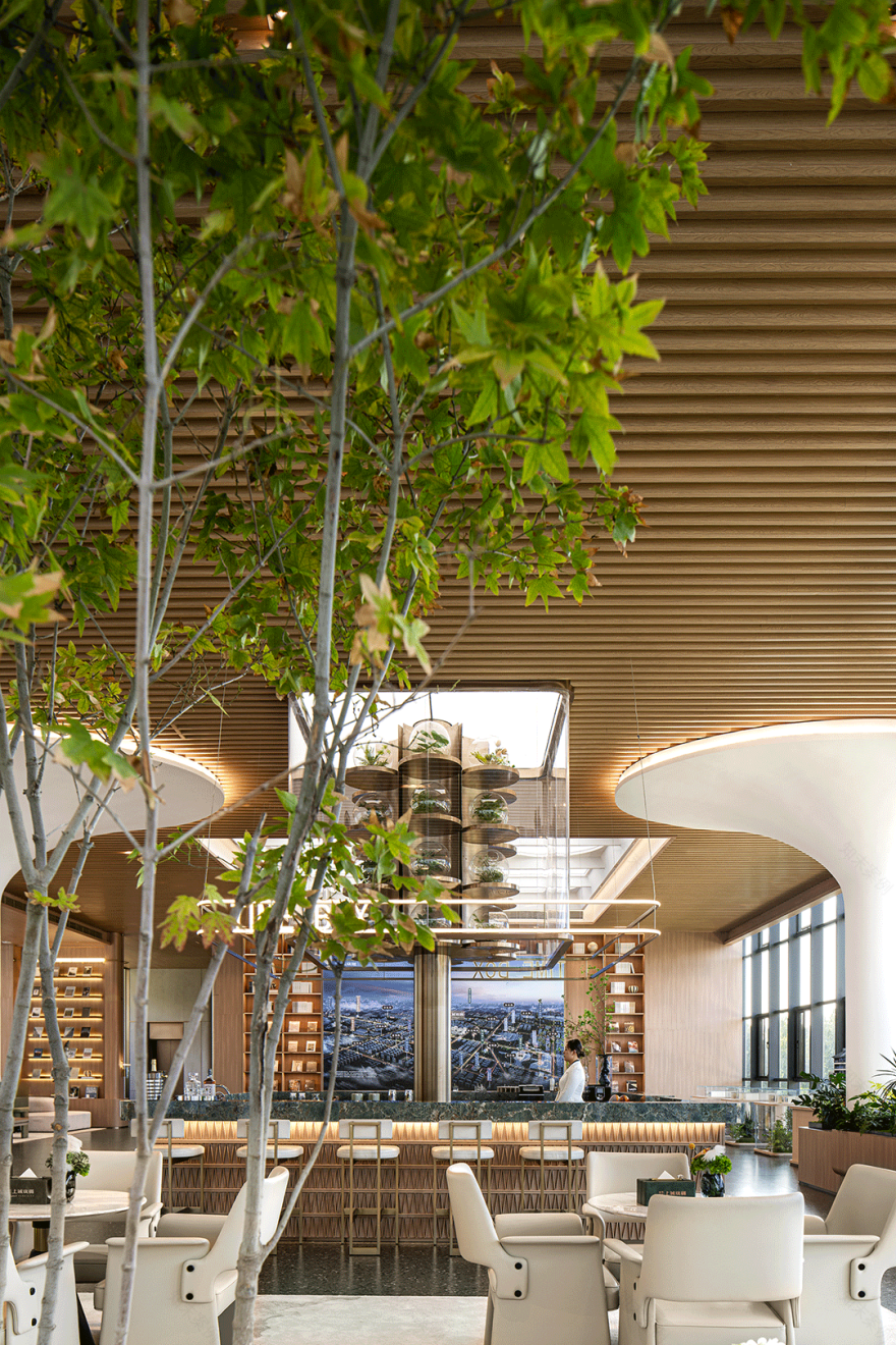 翔凯潍坊上城珑樾营销中心丨中国潍坊丨HID 赫尔贝纳设计团队-40