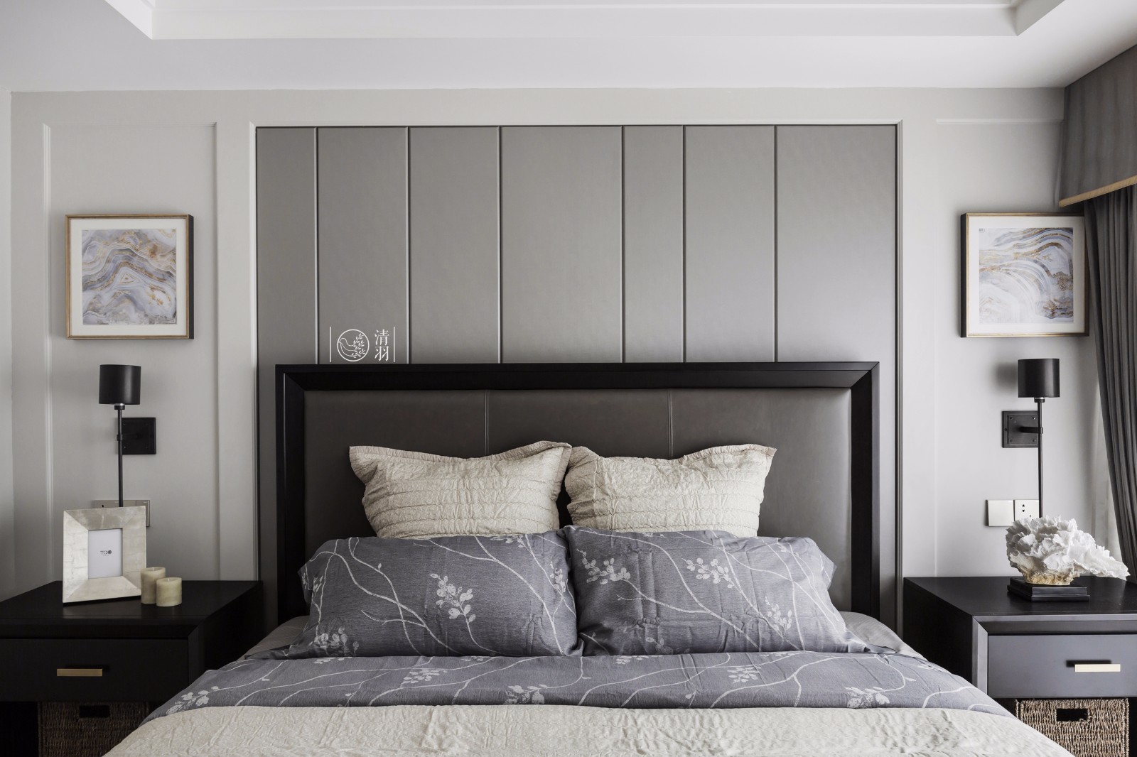 平层丨暗香疏影·成都177㎡美式住宅  清羽设计-59