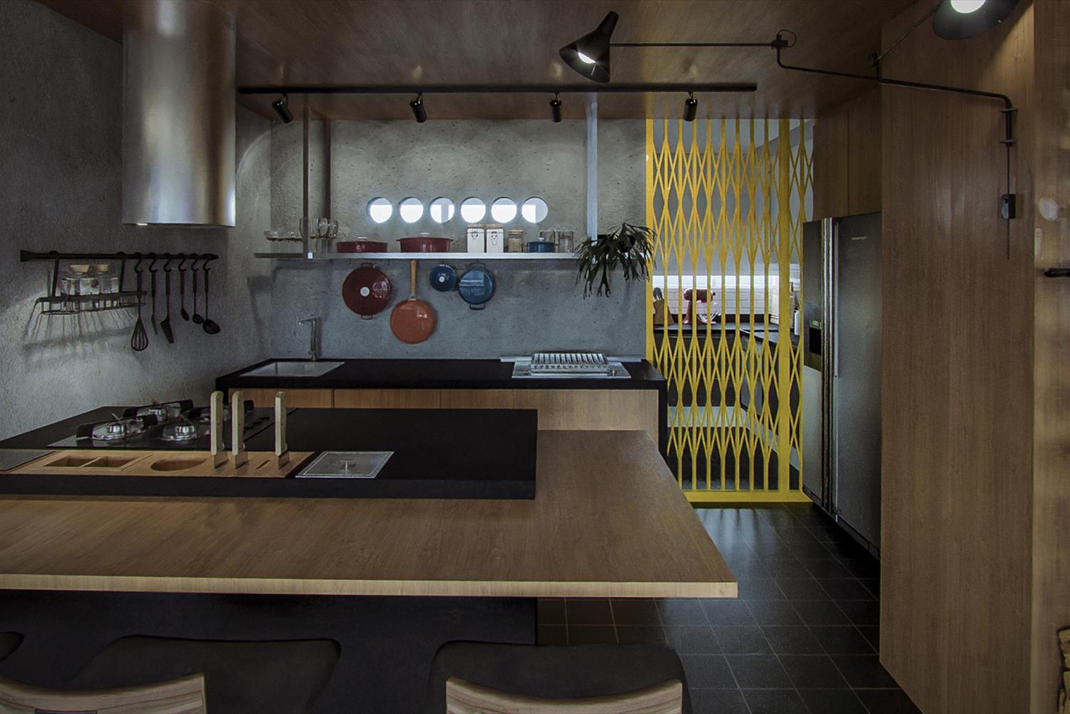 MORA estúdio 打造独特工业风公寓 L+G-4