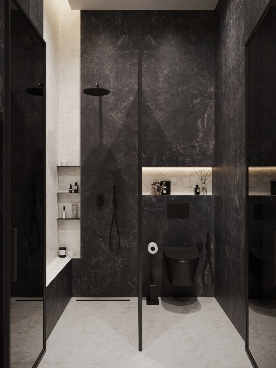 单一麦芽公寓室内设计-44