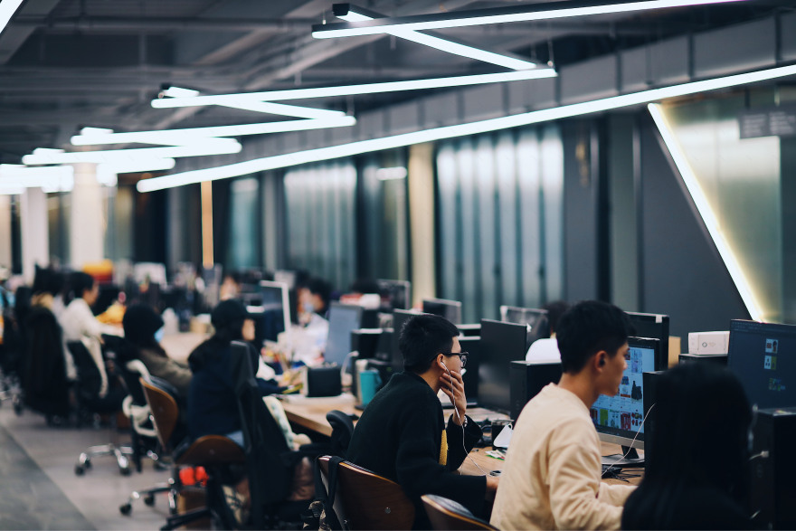 暖光设计总部办公空间丨中国泉州丨行光空间-42