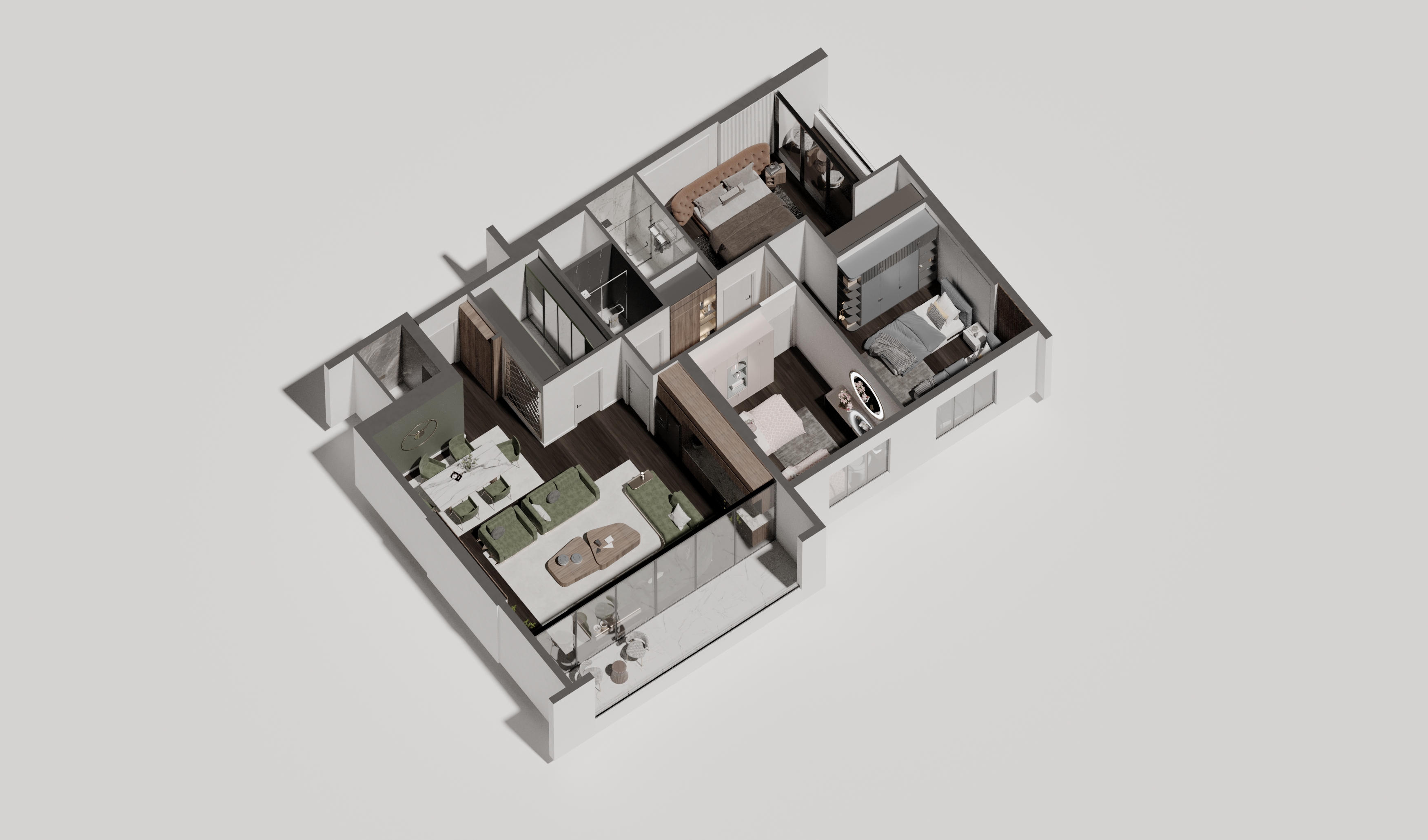 现代和谐公寓丨Arsa Group-16