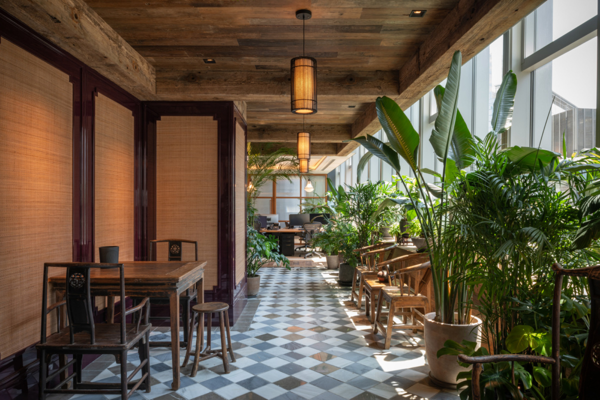 香港私募基金办公室 - 复古风情与金融气息的完美融合-11