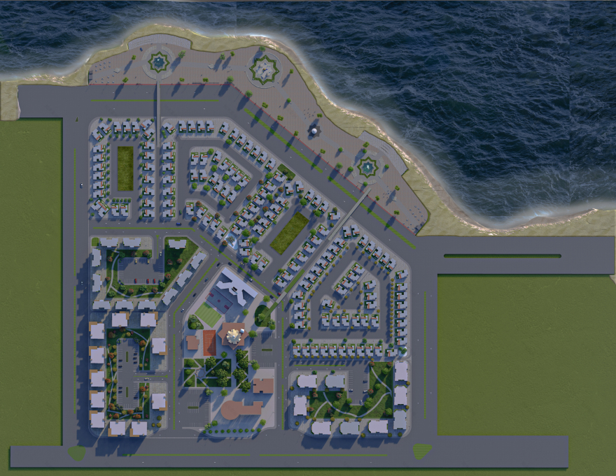 邻近住宅(注:原Residental拼写有误,正确的是Residential ) -7