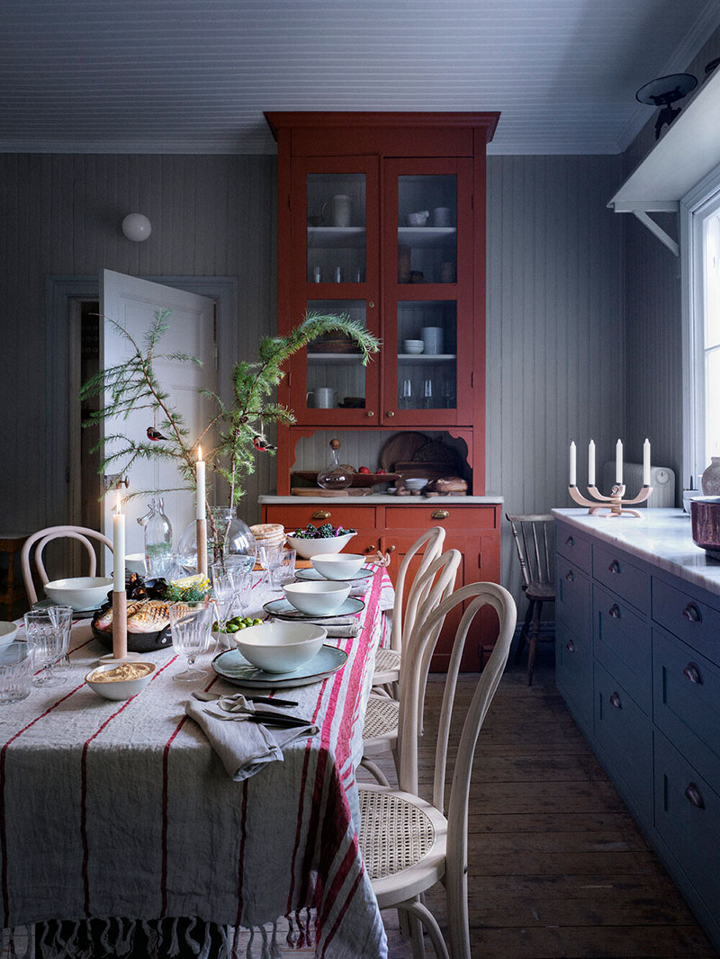 瑞典 Ahlens 圣诞主题室内设计-6