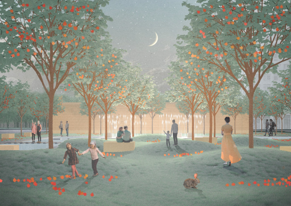 城市公园“苹果园”景观规划设计方案丨俄罗斯莫斯科丨TOBE architects-31