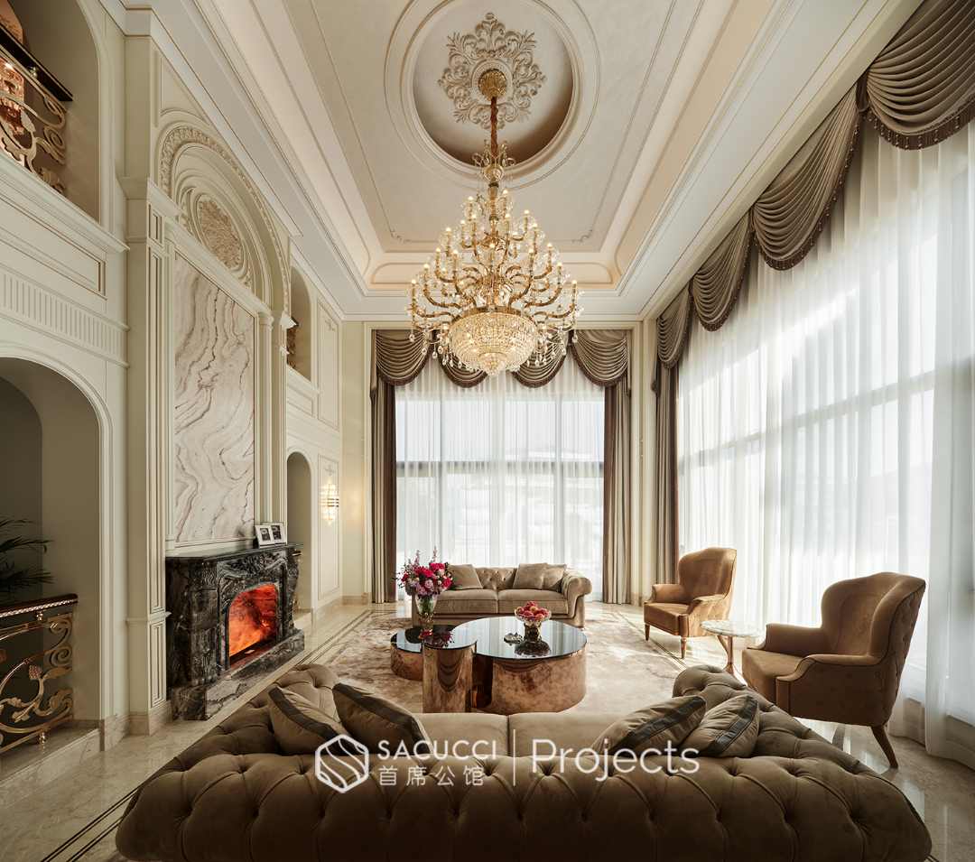 SACUCCI案例赏析·武汉·传世大宅·将优雅刻进空间丨中国武汉丨刘洋(空间设计师),刘劲旅(木作设计师)-36