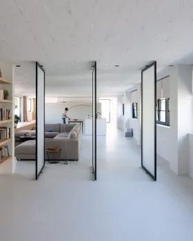 比利时 360°旋转墙壁设计丨Loft4C 室内建筑师