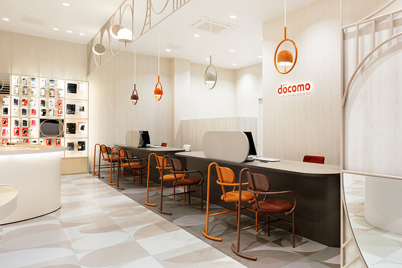 docomo stores，手机店丨日本丨nendo-12