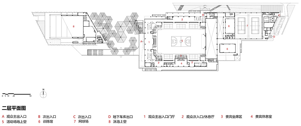 华南农业大学综合体育馆丨中国广州丨华南理工大学建筑设计研究院有限公司-123