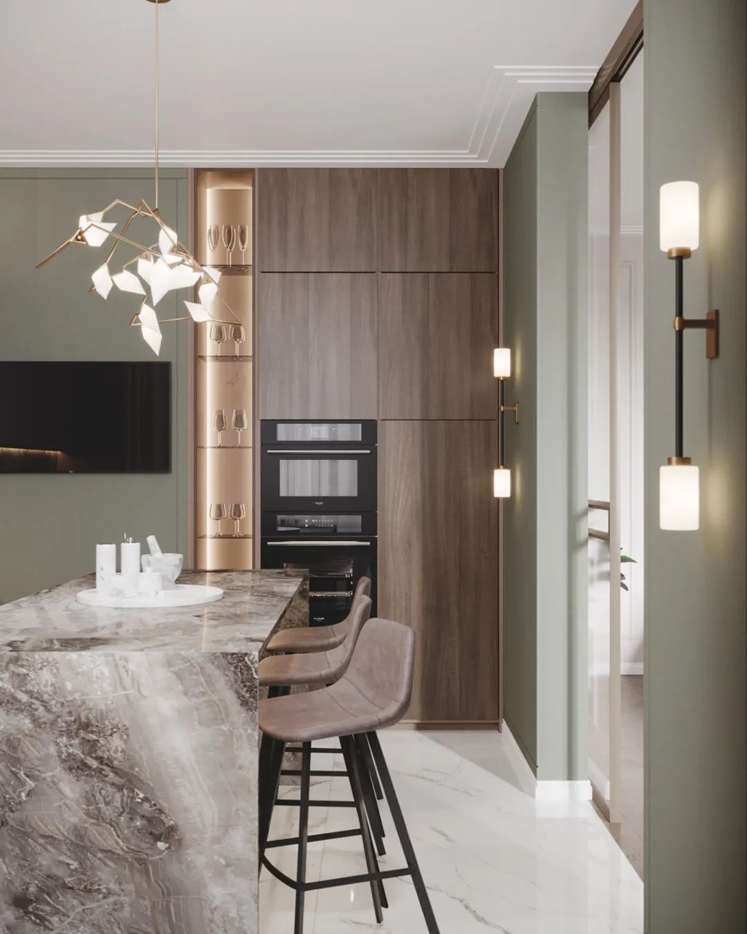 ANNA MARSO 轻奢公寓设计-33